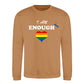I Am Enough Rainbow Heart Pride Month Unisex Sweatshirt