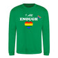 I Am Enough Rainbow Heart Pride Month Unisex Sweatshirt
