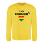 I Am Enough Rainbow Heart Pride Month Unisex Sweatshirt