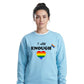 I Am Enough Rainbow Heart Pride Month Unisex Sweatshirt