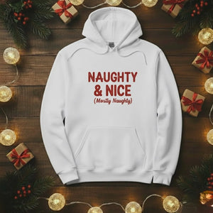 Naughty & Nice Christmas Hoodie