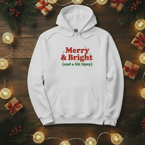 Merry & Bright Christmas Hoodie