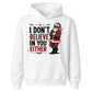 I Don't Believe In You Either Christmas Kids Hoodie