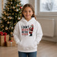 I Don't Believe In You Either Christmas Kids Hoodie