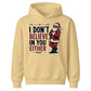 I Don't Believe In You Either Christmas Kids Hoodie