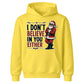 I Don't Believe In You Either Christmas Kids Hoodie