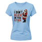 I Don't Believe In You Either Christmas Ladies T-Shirt