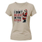 I Don't Believe In You Either Christmas Ladies T-Shirt