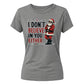 I Don't Believe In You Either Christmas Ladies T-Shirt