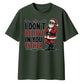 I Don't Believe In You Either Santa Christmas Oversized T-Shirt