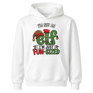 I'm Not An Elf I'm Just Fun-Sized Christmas Kids Hoodie