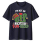 I'm Not An Elf I'm Just Fun Sized Christmas Oversized T-Shirt