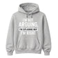 I'm Not Arguing I'm Explaining Funny Slogan Unisex Hoodie