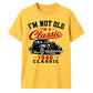 80th Birthday Gift I'm Not Old I'm A Classic 80th Birthday Unisex T-Shirt
