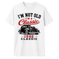 80th Birthday Gift I'm Not Old I'm A Classic 80th Birthday Unisex T-Shirt