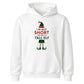 I'm Not Short I'm Just A Tall Elf Christmas Kids Hoodie