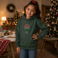 I'm Not Short I'm Just A Tall Elf Christmas Kids Hoodie