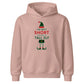 I'm Not Short I'm Just A Tall Elf Christmas Kids Hoodie