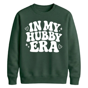 In My Hubby Era Retro Groom Unisex Sweatshirt