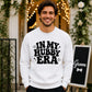 In My Hubby Era Retro Groom Unisex Sweatshirt