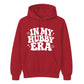In My Hubby Era Retro Groom Unisex Hoodie