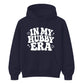 In My Hubby Era Retro Groom Unisex Hoodie