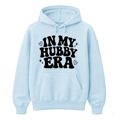 In My Hubby Era Retro Groom Unisex Hoodie