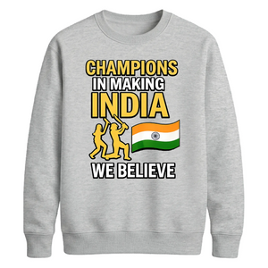 Indian Cricket T20 World Cup 2026 Indian Team 2026 Printed Unisex Sweatshirt