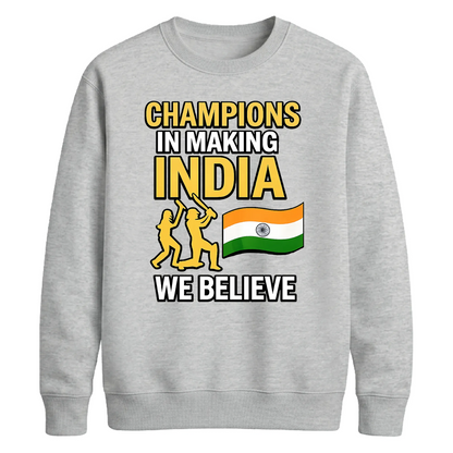 Indian Cricket T20 World Cup 2026 Indian Team 2026 Printed Unisex Sweatshirt