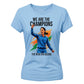India T20 Women's World Cup India Champions Women Cricket Printed Ladies Fit T-Shirt