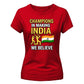 India T20 Women's World Cup Fit T-Shirt