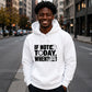 Inspiring If Not Today When Slogan Graphic Unisex Hoodie