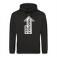 Inspiring Keep Evolving Upward Arrow Graphic Unisex Hoodie