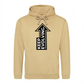 Inspiring Keep Evolving Upward Arrow Graphic Unisex Hoodie