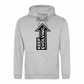 Inspiring Keep Evolving Upward Arrow Graphic Unisex Hoodie