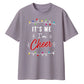 It's Me I'm Cheer Christmas Oversized T-Shirt