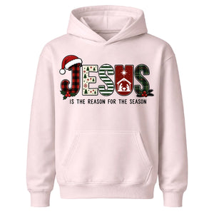 Jesus Is The Reason For The Season Christmas Kids Hoodie