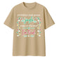 Jingle Some Of The Way I'm Tired Christmas Oversized T-Shirt