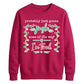 Jingle Some Of The Way I'm Tired Christmas Unisex Sweatshirt