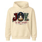 Joy To The World Nativity Christmas Kids Hoodie