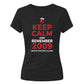 Keep Calm 2009 Women's Cricket Printed Ladies Fit T-Shirt - England Cricket 2026 Tee Shirt