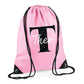 Kids String Bag with Custom Initial & Name