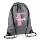 Kids String Bag with Custom Initial & Name