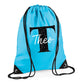 Kids String Bag with Custom Initial & Name