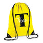 Kids String Bag with Custom Initial & Name