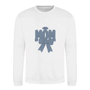 Knitted MOM Mothers Day Printed Unisex Sweatshirt