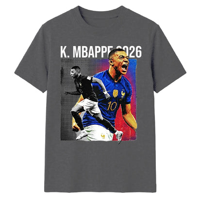 Kylian Mbappe 10 Graphic FiFA Printed Unisex Tshirt