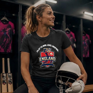 England shirts Lead Inspire Women Cricket World Cup T Shirt