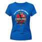 Lead Inspire Women's Cricket Printed Ladies Fit T-Shirt - England Cricket World Cup 2026