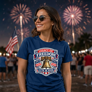Legacy of Freedom USA Independence Day Unisex T-Shirt